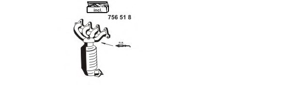 ERNST 220022 Exhaust System